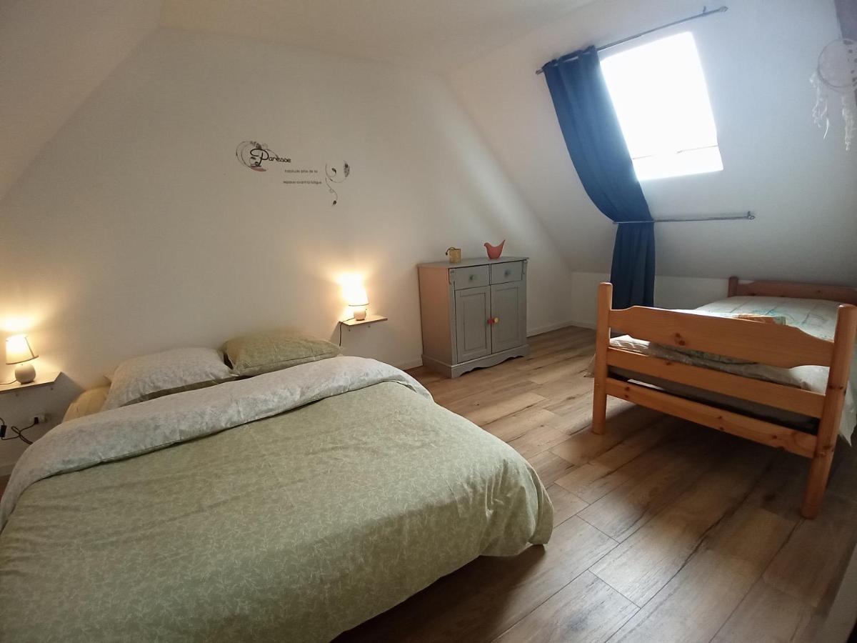 Maison Familiale A La Campagne La Chapelle-du-Bourgay Eksteriør bilde